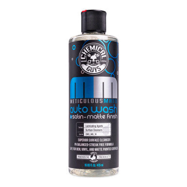 Chemical Guys Meticulous Matte Auto Wash Satin-Matte Finish - 16oz - Case of 6 - CWS_995_16