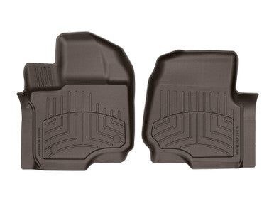 WeatherTech 2015+ Ford F-150 SuperCrew / SuperCab Front FloorLiner HP - Cocoa - 476971IM