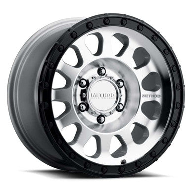 Method MR315 18x9 +18mm Offset 6x135 87mm CB Machined Wheel - Gloss Black Lip - MR315890161618