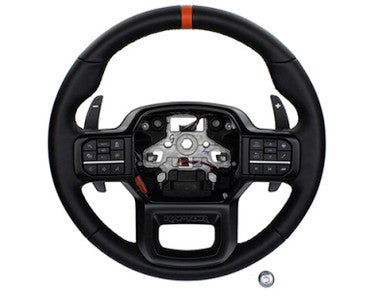 Ford Racing 2021+ F-150 Raptor Steering Wheel Kit - Black - M-3600-F15B