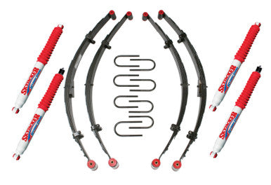 Skyjacker Jeep Wrangler 2.5 in. Suspension Lift Kit with Leaf Springs and Hydro Shocks - YJ21BKH