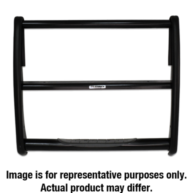 Go Rhino 3000 Series StepGuard For 2015-17 Ford F-150 - Black (Center Grille Guard Only) - 3295B