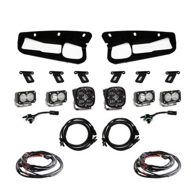 Baja Designs 2021+ Ford Bronco Clear SAE Fog Pocket Kit - 447761