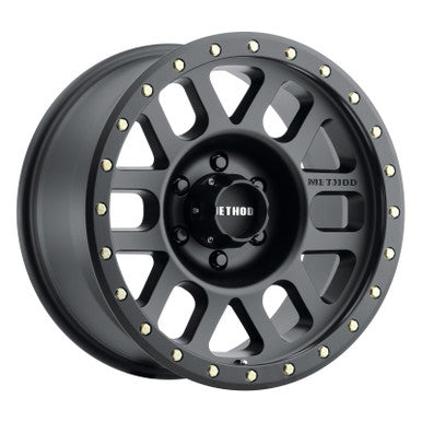 Method MR309 Grid 18x9 +18mm Offset 6x135 94mm CB Matte Black Wheel - MR30989016518