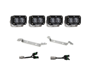 Baja Designs 2025+ Toyota 4Runner TRD Pro/Trailhunter S2 SAE OEM Fog Light Kit - Clear - 448286