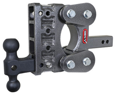 Gen-Y The Boss Torsion-Flex 2in Shank 5in Drop 1.7K TW 16K Hitch w/GH-051 Dual-Ball - GH-1214