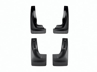 WeatherTech 22-23 Jeep Grand Cherokee (Incl. 4xe) No Drill Mudflaps - Black - 110141-120153