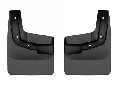 WeatherTech No Drill Front MudFlaps For 2024+ Ford Ranger - Black - 110186