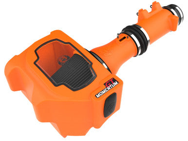 aFe Momentum GT Orange Edition Cold Air Intake System w/ Black Pro 5R Filter For 2022+ Jeep Grand Wagoneer/Wagoneer - 50-70120KN