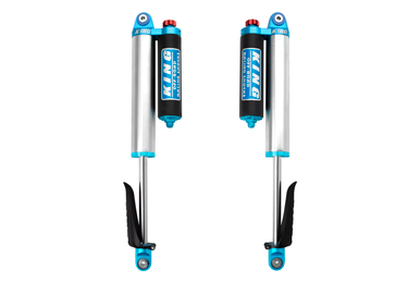 King Shocks 2018+ Jeep Wrangler JL Rear 2.5 Dia Piggyback Res Shock 2.5in-5in Lift w/Adj (Pair) - 25001-376A