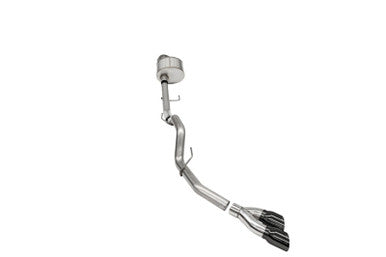 Corsa 2021-2025 Ford F-150 Regular Cab/6.5in Bed 5.0L V8 Xtreme Cat-Back Single Side Exit-Black PVD - 21142BLK