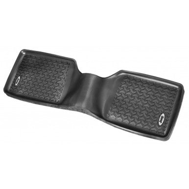Rugged Ridge Floor Liner Rear Black 1984-2001 Jeep Logo Cherokee XJ - DMC-12950.19