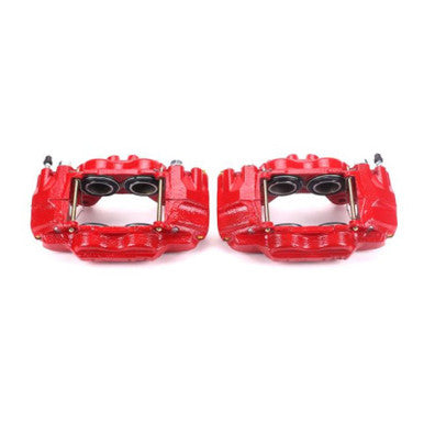 Power Stop 03-09 Lexus GX470 Front Red Calipers w/o Brackets - Pair - S2766