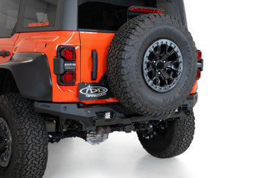 Addictive Desert Designs Bomber Rear Bumper For 2022-24 Ford Bronco Raptor - R260141090103