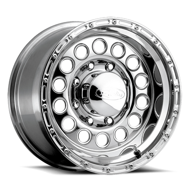 Raceline 887 Rock Crusher 16x8in / 8x165.1 BP / -20mm Offset / 130.81mm Bore - Polished Wheel - 887-68080
