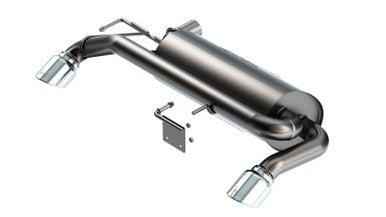 Borla 2021+ Ford Bronco 2.7L V6 4WD Touring Axle Back Exhaust w/ Bright Chrome Tips - 11976