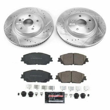 Power Stop 2019 Toyota Avalon Front Z23 Evolution Sport Brake Kit - K7895