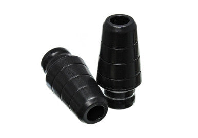 Energy Suspension 97-06 Jeep Wrangler TJ with 1 3/4 in lift Black Front Bump Stop Set (Set of 2) - 2.9102G