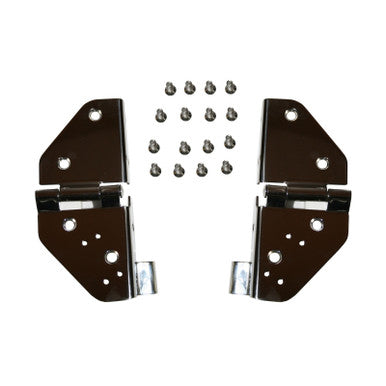 Rugged Ridge 76-95 Jeep CJ / Jeep Wrangler Stainless Steel Windshield Hinges - 11112.01