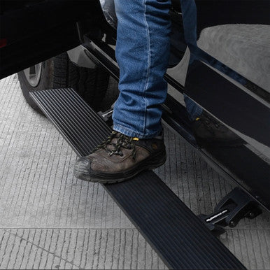 RealTruck 22-24 Toyota Tundra Crew Cab VoltStep Electric Running Board Kit - Tex. Blk - 20444587PC