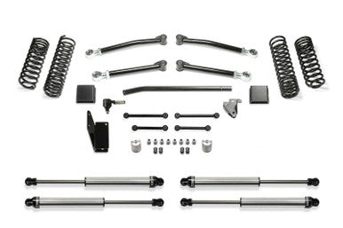 Fabtech 20-21 Jeep JT 4WD Gas 5in Trail w/Dlss Shks - K4175DL