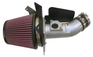 K&N 04-06 Subaru Forester XT F4-2.5L Silver Typhoon Short Ram Intake - 69-8002TS