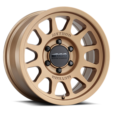 Method MR703 17x8.5 +35mm Offset 6x5.5 106.25mm CB Method Bronze Wheel - MR70378560935