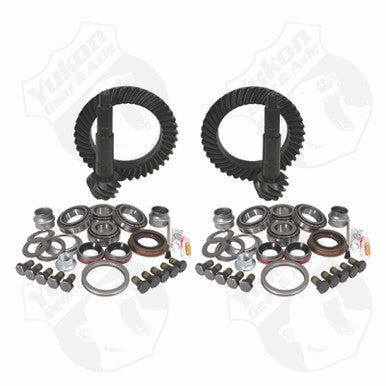 Yukon Gear & Install Kit Package For Jeep JK Rubicon in a 5.38 Ratio - YGK017