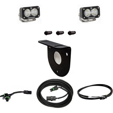 Baja Designs Dual S2 Sport W/C Reverse Kit w/Upfitter For 2021+ Ford Bronco - 447767UP