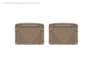 WeatherTech 93 Mercedes-Benz 300CE Rear Rubber Mats - Tan - W20TN