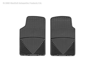 WeatherTech 98 Chevrolet Tracker Front Rubber Mats - Black - W3