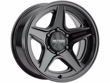 Method MR319 18x8.5 6x135 BP 40mm Offset 6.3in BS 87mm Bore Gloss Black Wheel - MR319885161340