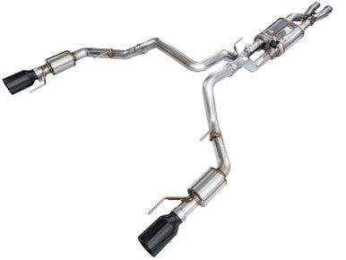 AWE Tuning Gen 3 Raptor R SwitchPath Exhaust - Diamond Black Tips - 3025-33852