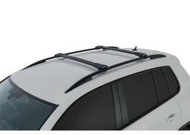 Rhino-Rack 07-13 Chevrolet Avalanche 4 Door Pick Up Vortex StealthBar 2 Bar Roof Rack - Black - JA7981