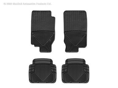 WeatherTech 02-10 Ford Explorer Front & Rear Rubber Mats - Black - W30-W50