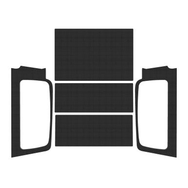 DEI 04-06 Jeep Wrangler LJ Unlimited Headliner Complete Kit - Black - 50601
