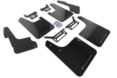 Rally Armor Black UR Mud Flap w/ Grey Logo for 2012-24 Toyota 4Runner - MF48-UR-BLK/GRY