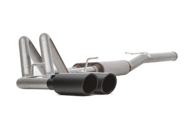 Gibson 11-14 Ford F-150 SVT Raptor 6.2L 2.5in Cat-Back Dual Sport Exhaust - Black Elite - 69216B