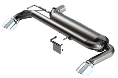 Borla 2021+ Ford Bronco 2.3L 4WD Touring Axle Back Exhaust w/ Bright Chrome Tips - 11973