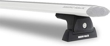 Rhino-Rack 00-05 Ford Excursion 4 Door SUV Heavy Duty RLT600 2 Bar Roof Rack - Black - JA6237