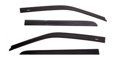 AVS Ventvisor In-Channel Front & Rear Window Deflectors 4pc For 2022-25 Jeep Grand Cherokee - Smoke - 194334