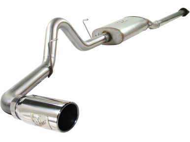 aFe MACH Force-Xp 3 IN 409 Stainless Steel Cat-Back Exhaust System For 2010 Ford F-150 - 49-43015