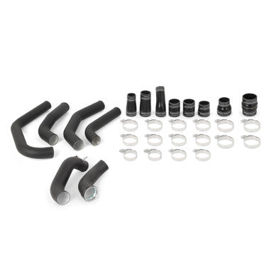 Mishimoto 15-17 Ford F-150 2.7L EcoBoost I/C Pipe Kit - Wrinkle Black - MMICP-F27T-15KWBK