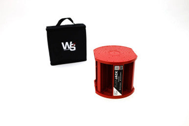 Weigh Safe Flap Jack Block & Flap Step Shoe Scraper w/Bag - WSFJS