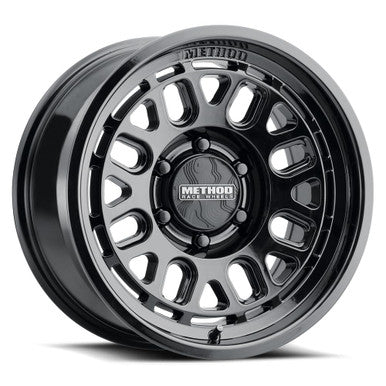 Method MR321 17x8.5 -0mm Offset 6x5.5 BP 106.25mm CB 4.72in BS Gloss Black Wheel - MR321785601300