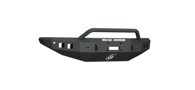 Road Armor 16-19 Nissan Titan Stealth Front Winch Bumper w/Pre-Runner - Tex Blk - 7161F3B