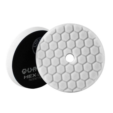 Chemical Guys Hex-Logic Quantum Light-Medium Polishing Pad - White - 5.5in - Case of 12 - BUFX114HEX5