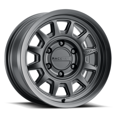 Raceline 952B Aero 17x8.5in / 6x139.7 BP / 0mm Offset / 106.1mm Bore - Satin Black Wheel - 952B-78560-00