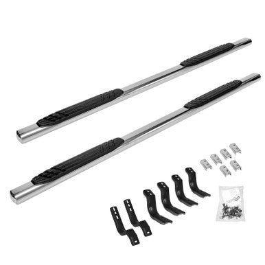 Go Rhino 2022 Toyota Tundra Double Cab 4dr 4in. OE Xtreme Kit w/Sidesteps + Brkts - Polished - 684443580PS
