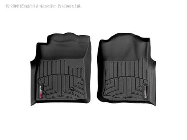 WeatherTech 05-11 Toyota Tacoma Access Cab Front FloorLiner - Black - 440211